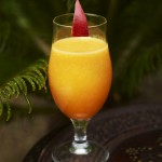 Orangeandflaxseedsmoothie